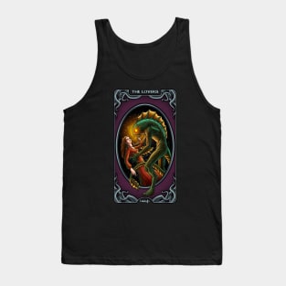 Lovecraft Tarot The Lovers Tank Top